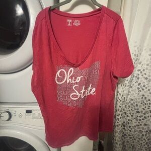 Ohio State Red T-Shirt- Women’s Size 2X